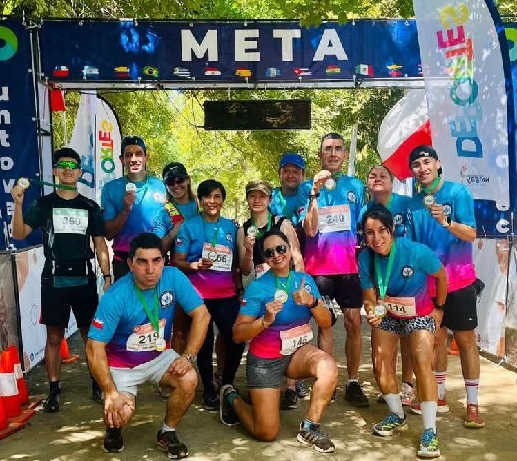 TEAM NAT-RUN DE PARRAL BRILLA EN COMPETENCIA DE CROSS COUNTRY EN YUNGAY